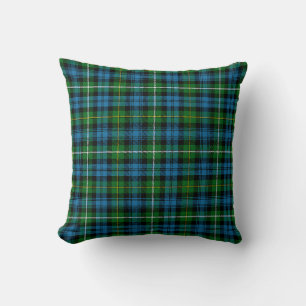 Scottish Clan Campbell Of Argyll Tartan Plaid Cushion
