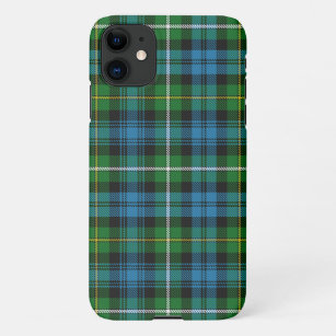 Scottish Clan Campbell Of Argyll Tartan Plaid iPhone 11 Case