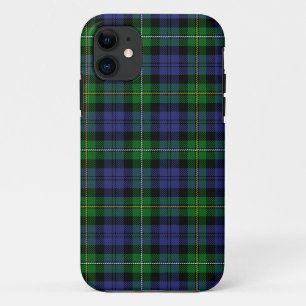 Scottish Clan Campbell of Loudoun Tartan Plaid iPhone 11 Case