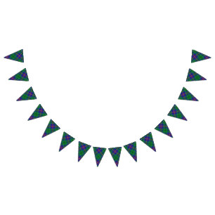 Scottish Clan Carmichael Tartan Bunting