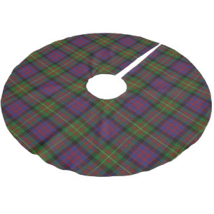 Scottish Clan Carnegie Tartan Brushed Polyester Tree Skirt