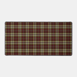 Scottish Clan Cates Dress Tartan Plaid Desk Mat