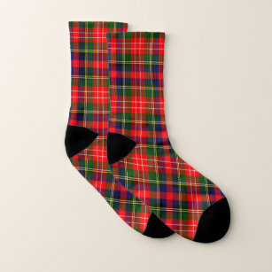 Scottish Clan Christie Tartan Plaid Socks