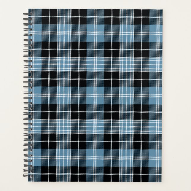 Scottish Clan Clark Tartan Plaid Planner (Front)