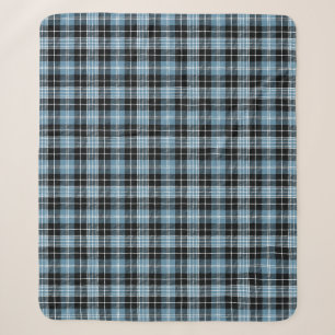 Scottish Clan Clark Tartan Plaid Sherpa Blanket