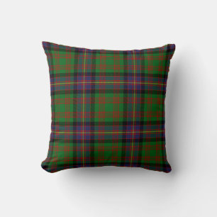 Scottish Clan Cochrane Tartan Plaid Cushion
