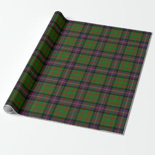 Scottish Clan Cochrane Tartan Plaid Wrapping Paper