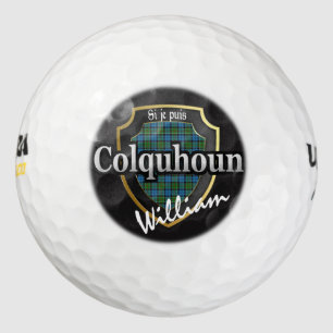 Scottish Clan Colquhoun Personalise Your Name Golf Balls