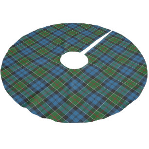 Scottish Clan Colquhoun Tartan Brushed Polyester Tree Skirt