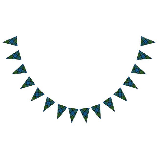 Scottish Clan Colquhoun Tartan Bunting (All)
