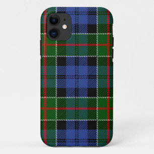 Scottish Clan Colquhoun Tartan Plaid iPhone 11 Case