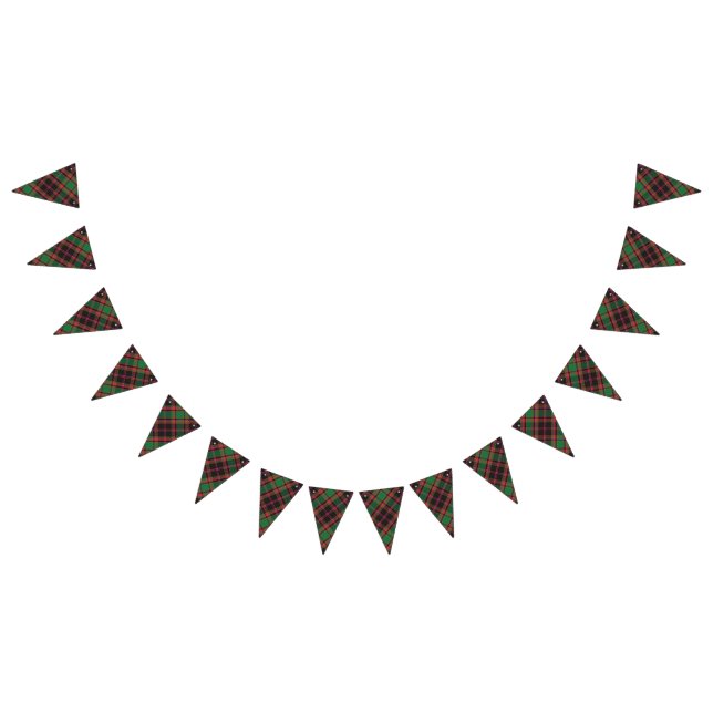Scottish Clan Cumming Hunting Tartan Bunting (All)