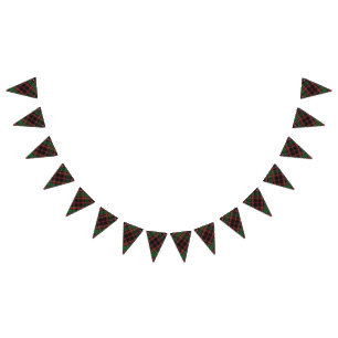 Scottish Clan Cumming Hunting Tartan Bunting