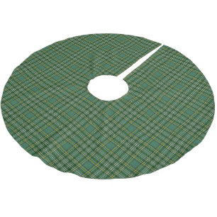 Scottish Clan Currie Tartan Brushed Polyester Tree Skirt