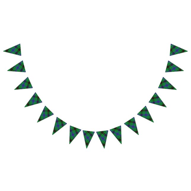 Scottish Clan Davidson Tartan Bunting (All)