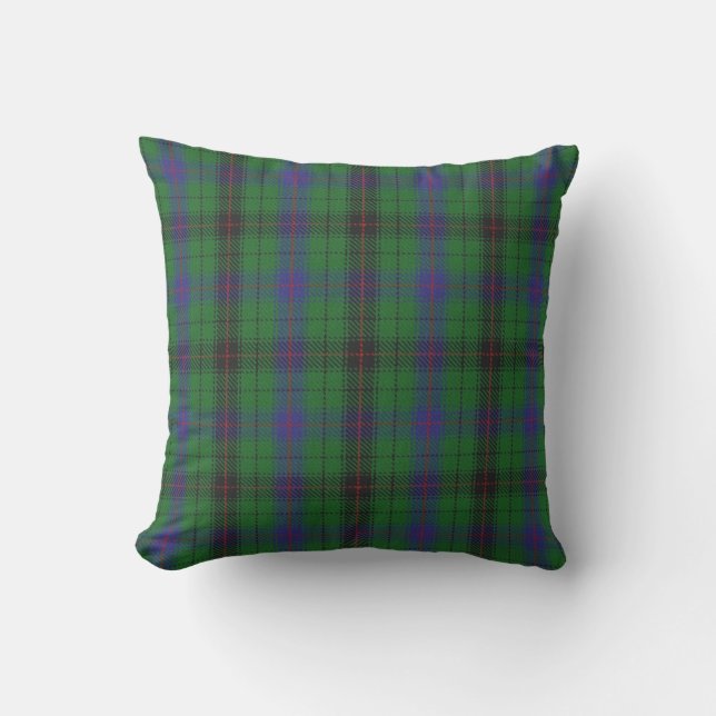 Scottish Clan Davidson Tartan Outdoor Cushion (Front)