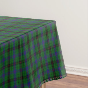 Scottish Clan Davidson Tartan Tablecloth