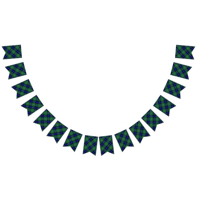 Scottish Clan Douglas Tartan Bunting (All)