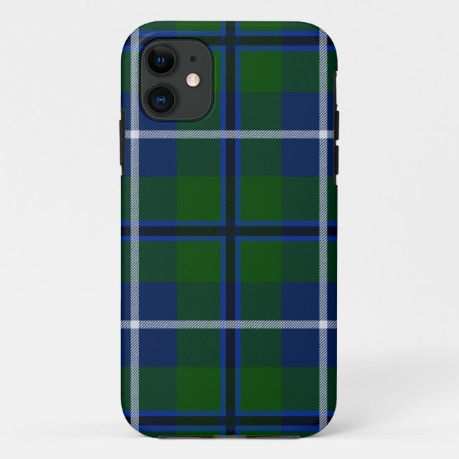 Scottish Clan Douglas Tartan Plaid Case-Mate iPhone Case (Back)