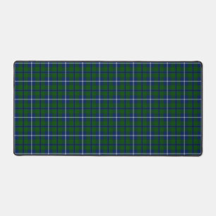 Scottish Clan Douglas Tartan Plaid Desk Mat