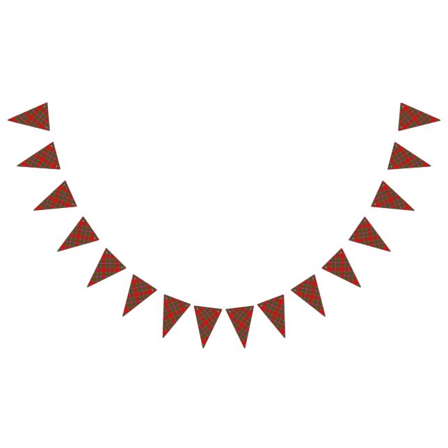 Scottish Clan Drummond Tartan Bunting (All)