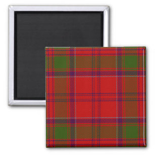 Scottish Clan Drummond Tartan Plaid Magnet