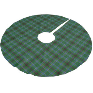 Scottish Clan Duncan Tartan Brushed Polyester Tree Skirt