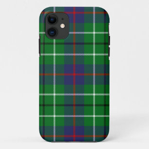 Scottish Clan Duncan Tartan Plaid iPhone 11 Case