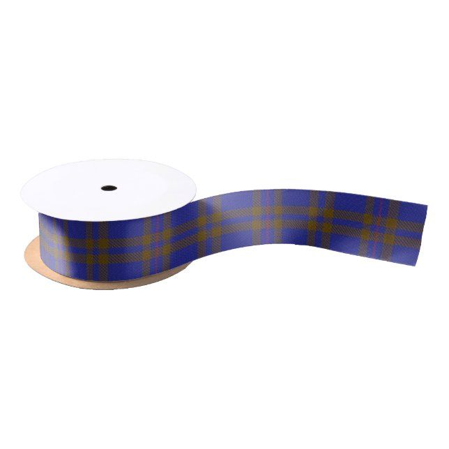 Scottish Clan Elliot Elliott Classic Tartan Satin Ribbon (Spool)