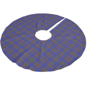 Scottish Clan Elliot Elliott Tartan Brushed Polyester Tree Skirt