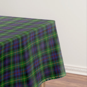 Scottish Clan Farquharson Tartan Tablecloth