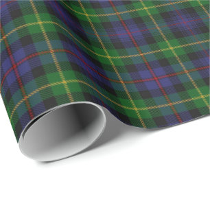 Scottish Clan Farquharson Tartan Wrapping Paper
