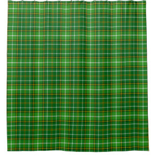 Scottish Clan Forrester Hunting Tartan Plaid Shower Curtain