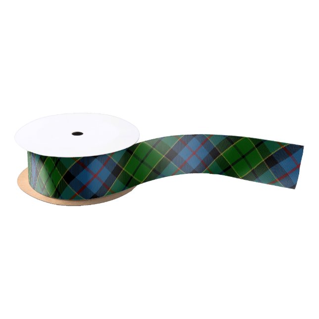 Scottish Clan Forsyth Forsythe Classic Tartan Satin Ribbon (Spool)