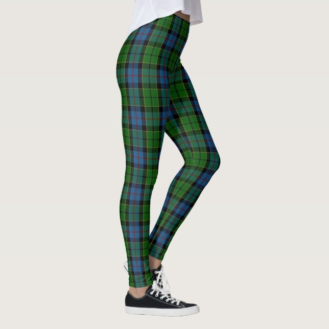 Scottish Clan Forsyth Forsythe Tartan Leggings (Right)