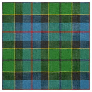 Scottish Clan Forsyth Tartan Plaid Fabric
