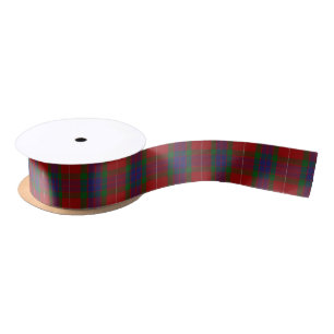 Scottish Clan Fraser Classic Tartan Satin Ribbon