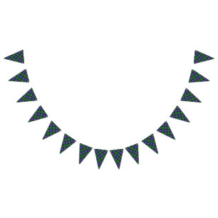Scottish Clan Galbraith Tartan Bunting
