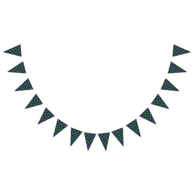 Scottish Clan Galbraith Tartan Bunting (All)