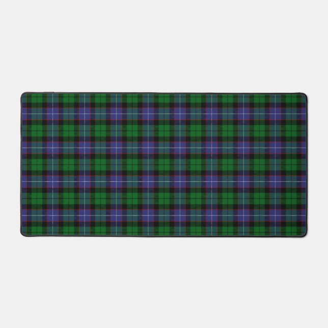 Scottish Clan Galbraith Tartan Plaid Desk Mat (Front)