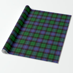 Scottish Clan Galbraith Tartan Plaid Wrapping Paper