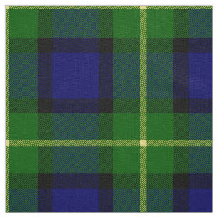 Scottish Clan Gordon Tartan Plaid Fabric