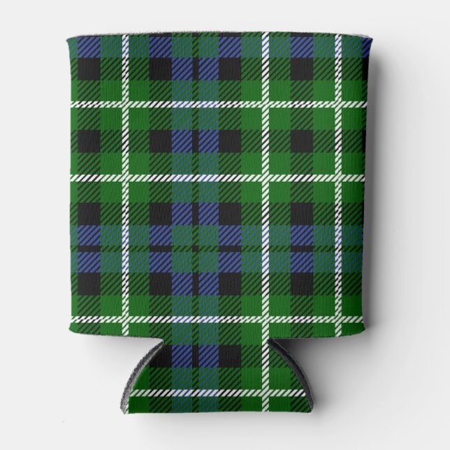 Scottish Clan Graham Tartan Plaid Can Cooler (Front)