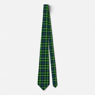 Scottish Clan Graham Tartan Plaid Tie