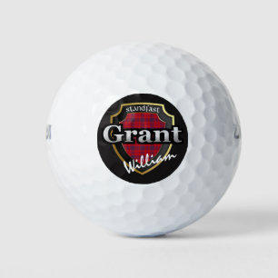 Scottish Clan Grant Personalise Your Name Golf Balls