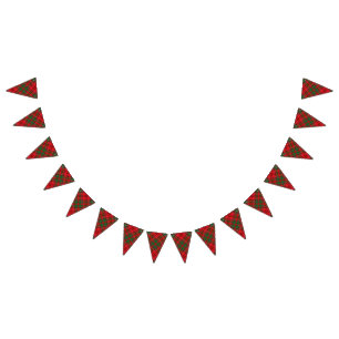 Scottish Clan Grant Tartan Bunting