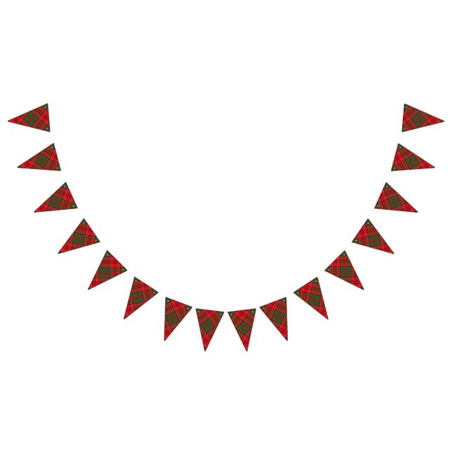 Scottish Clan Grant Tartan Bunting (All)