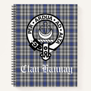 Scottish Clan Hannay Custom Bullet Journal