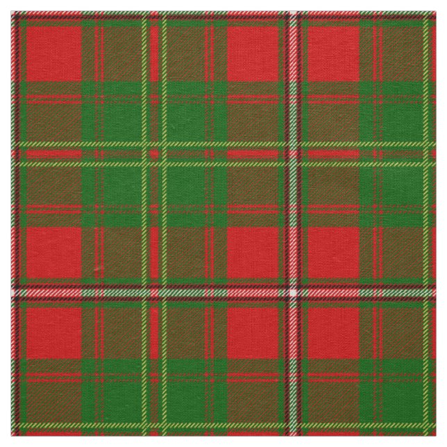 Scottish Clan Hay Tartan Plaid Fabric (Swatch)