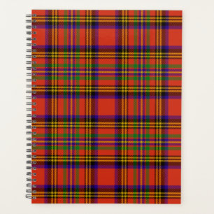 Scottish Clan Hepburn Tartan Plaid Planner